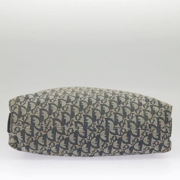 Christian Dior Trotter Canvas Shoulder Bag Navy Silver Auth bs19758 - Picture 5 of 16